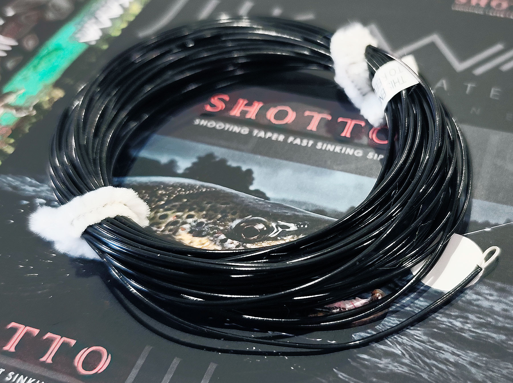 Cabeza Shooting Taper de 9 metros para fly fishing